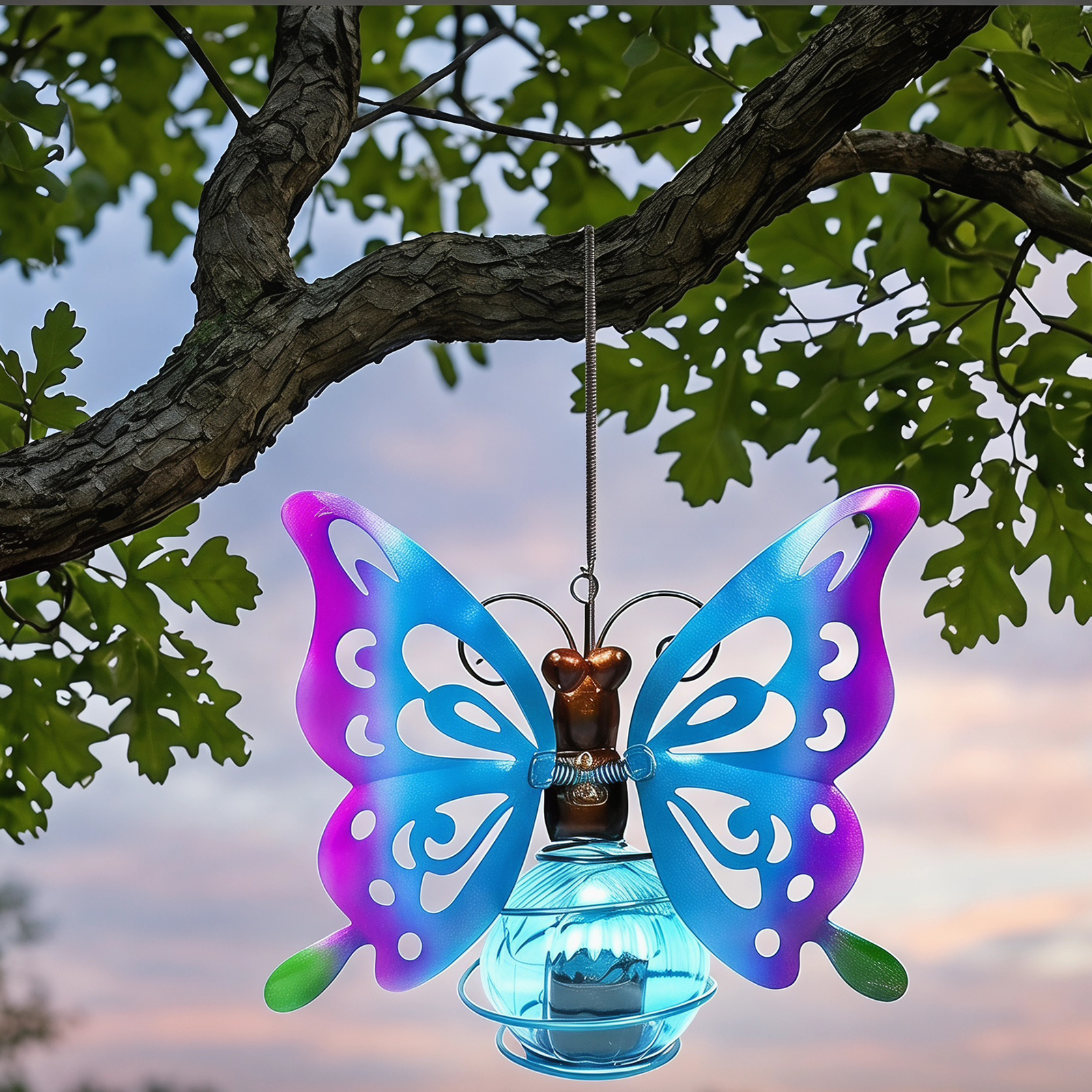 LED Solar-Powered Garden Hangi - Smart Garden Lamp avaliação e preço