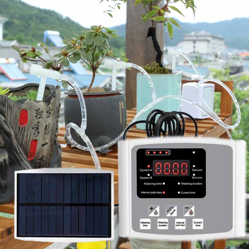 Automatic Solar Energy Drip Ir - Smart Garden Irrigation System avaliação e preço