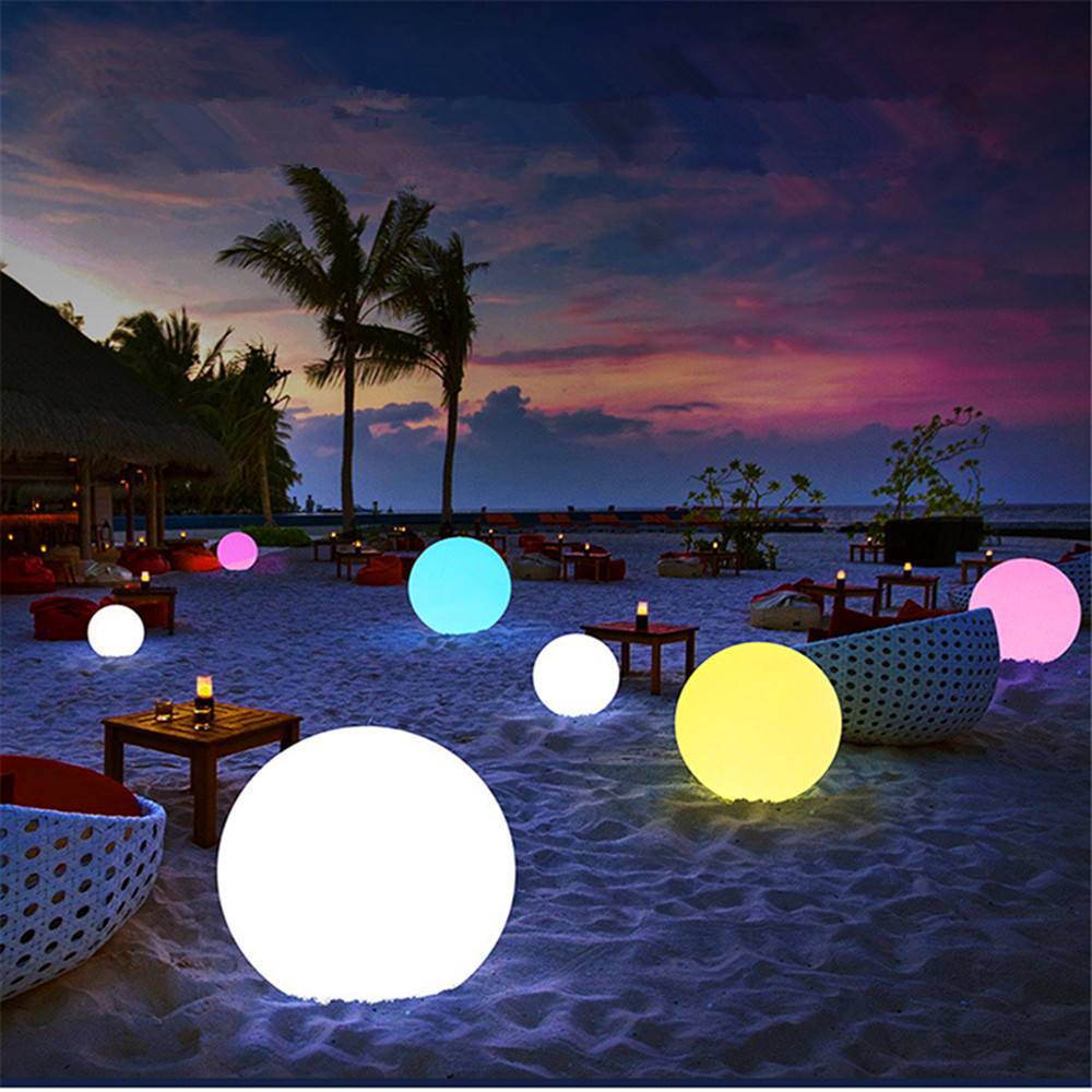 Rechargeable LED Glowing Ball  - Smart Garden Lamp avaliação e preço
