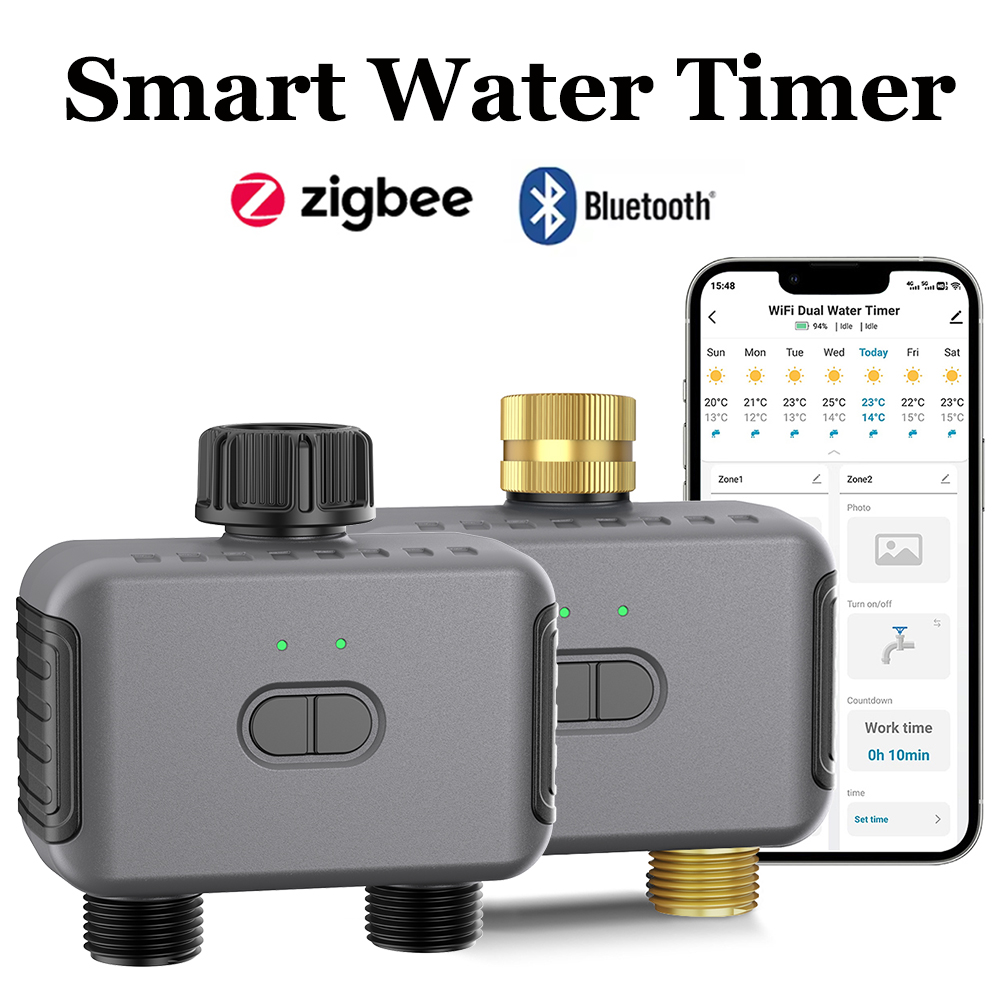 Tuya Smart Water Timer Zigbee/ - Smart Garden Irrigation System avaliação e preço