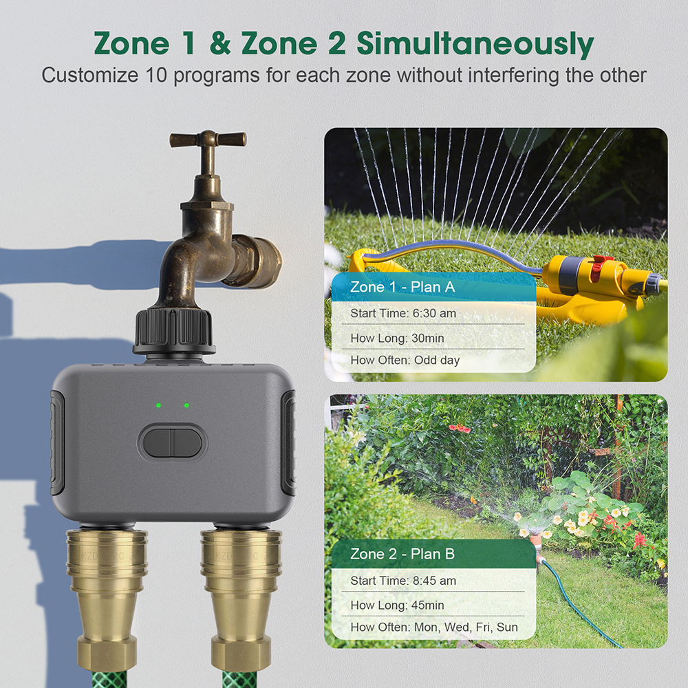 Tuya Smart Water Timer Zigbee/ - Smart Garden Irrigation System avaliação e preço