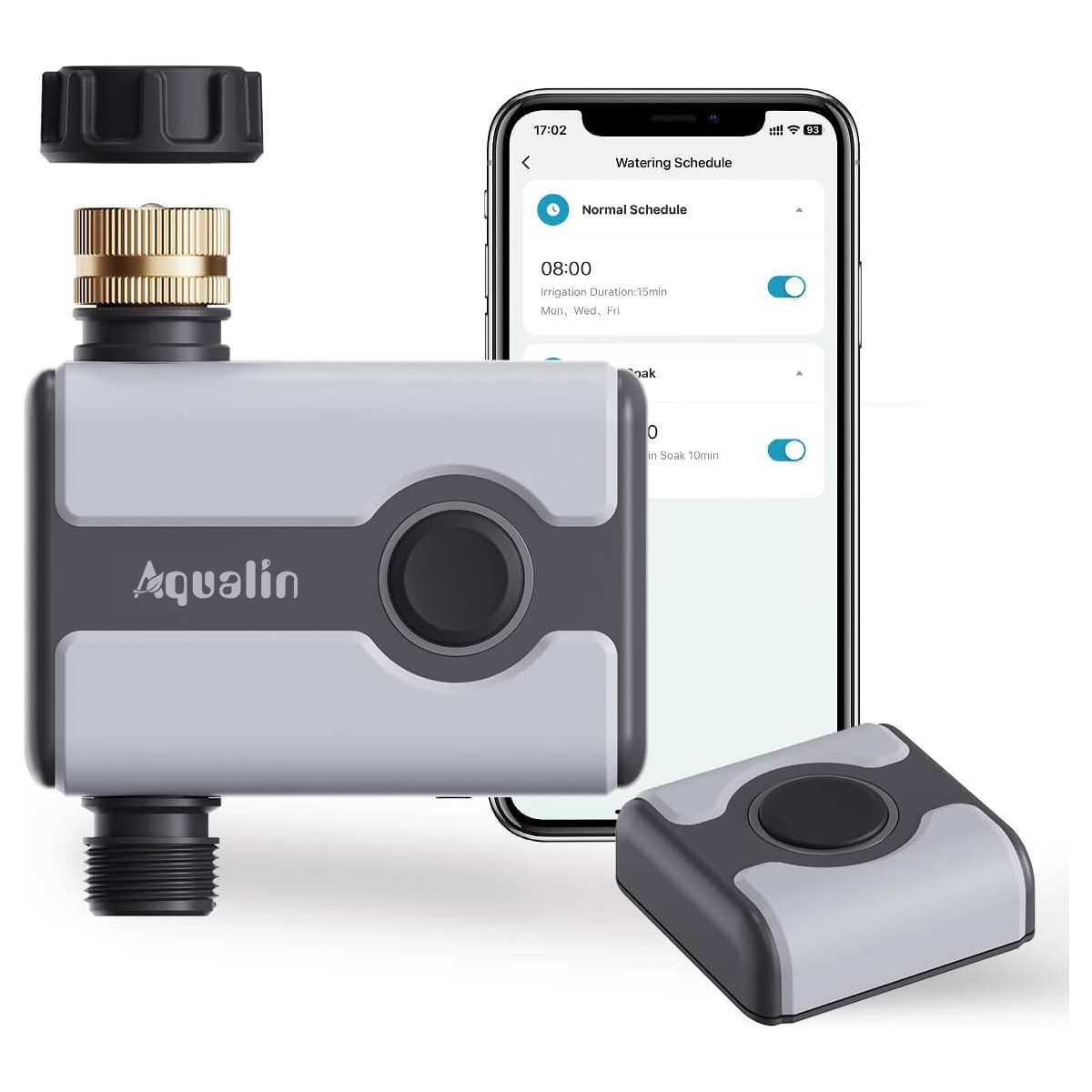 Aqualin WiFi Water Timer Tuya  - Smart Garden Irrigation System avaliação e preço