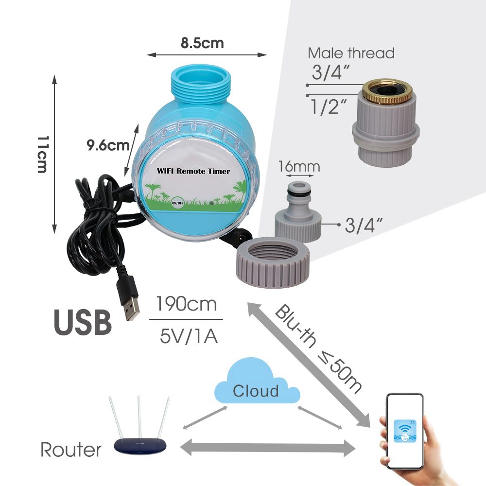 30-50M Smart Garden Watering S - Smart Garden Irrigation System avaliação e preço