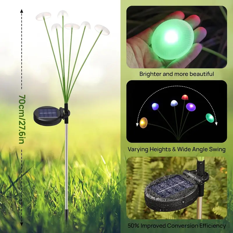 Solar Garden Lights Dual Mode  - Smart Garden Lamp avaliação e preço