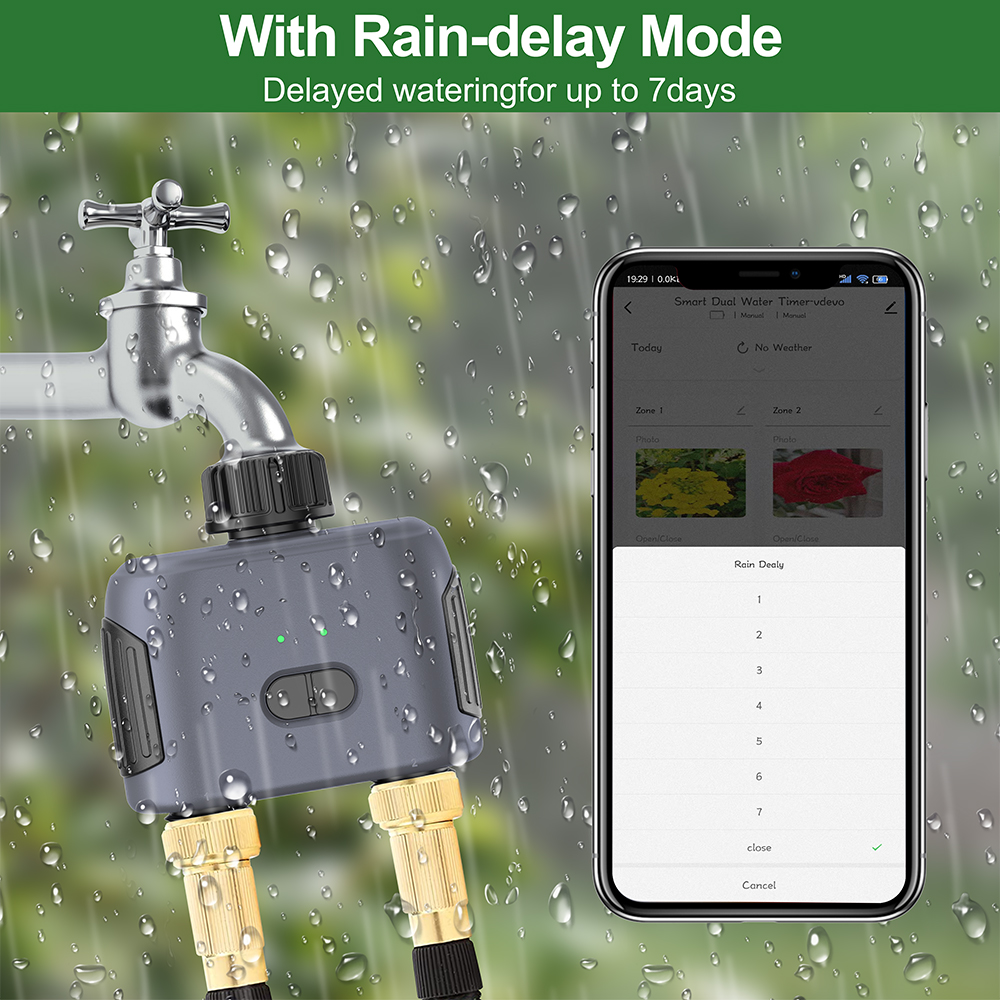 Tuya Zigbee/Bluetooth Water Ti - Smart Garden Irrigation System avaliação e preço