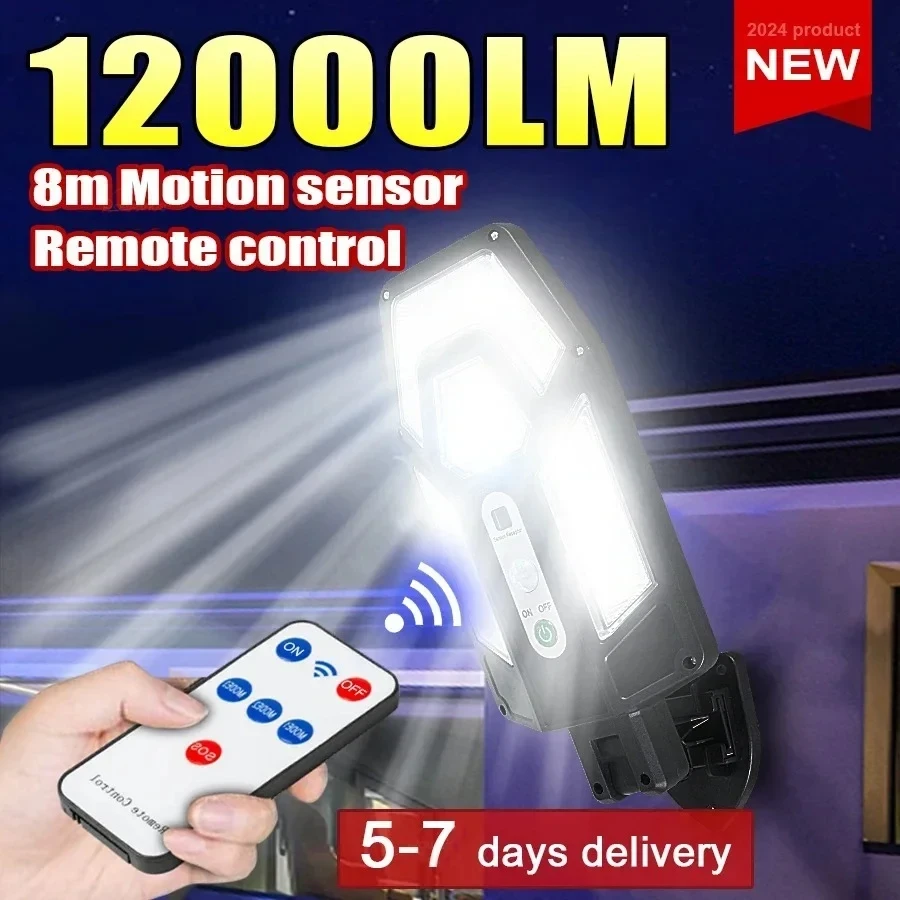 12000LM Powerful Solar Wall La - Smart Garden Lamp avaliação e preço
