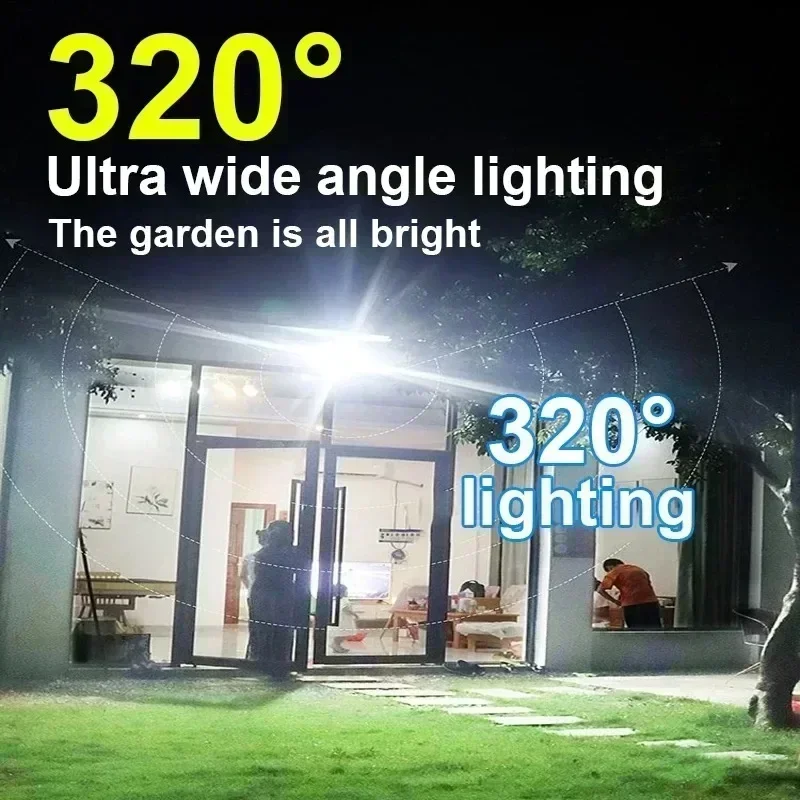 12000LM Powerful Solar Wall La - Smart Garden Lamp avaliação e preço