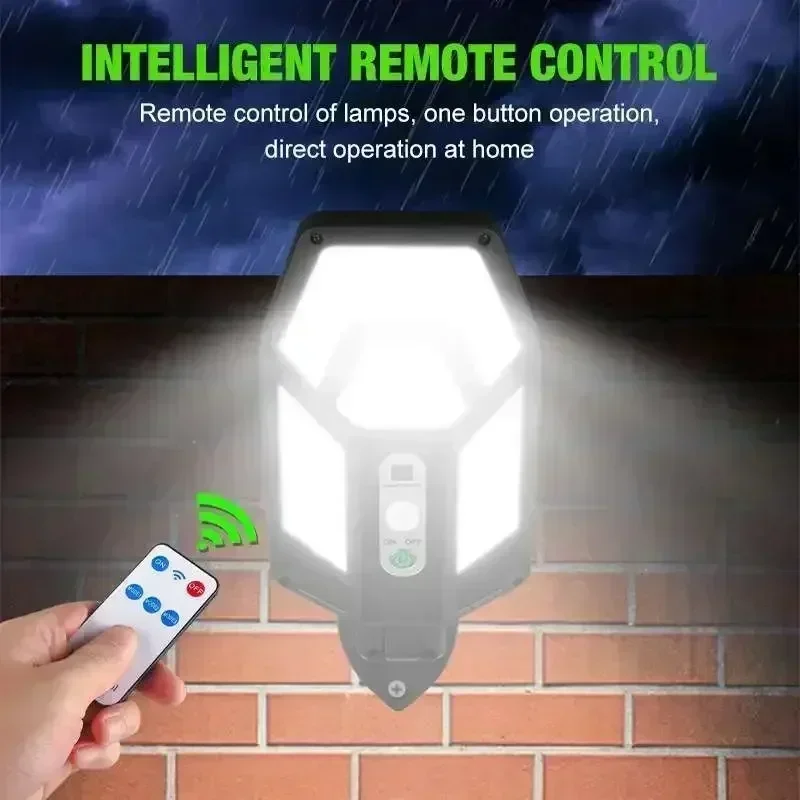 12000LM Powerful Solar Wall La - Smart Garden Lamp avaliação e preço