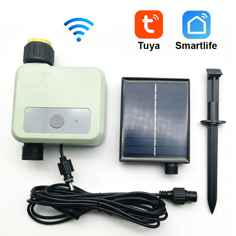 Tuya WiFi Watering Timer Solar - Smart Garden Irrigation System avaliação e preço