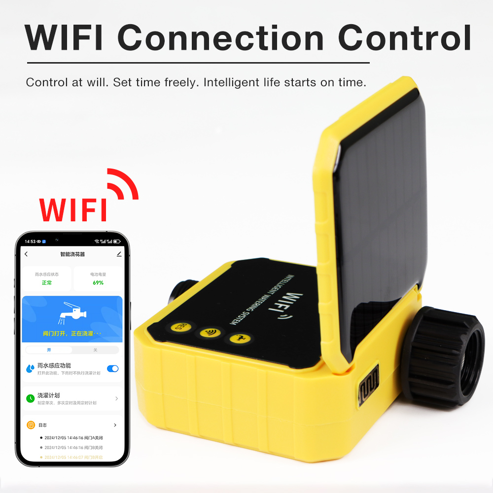 WiFi Solar Timer 1/2/4-Zone Sm - Smart Garden Irrigation System avaliação e preço