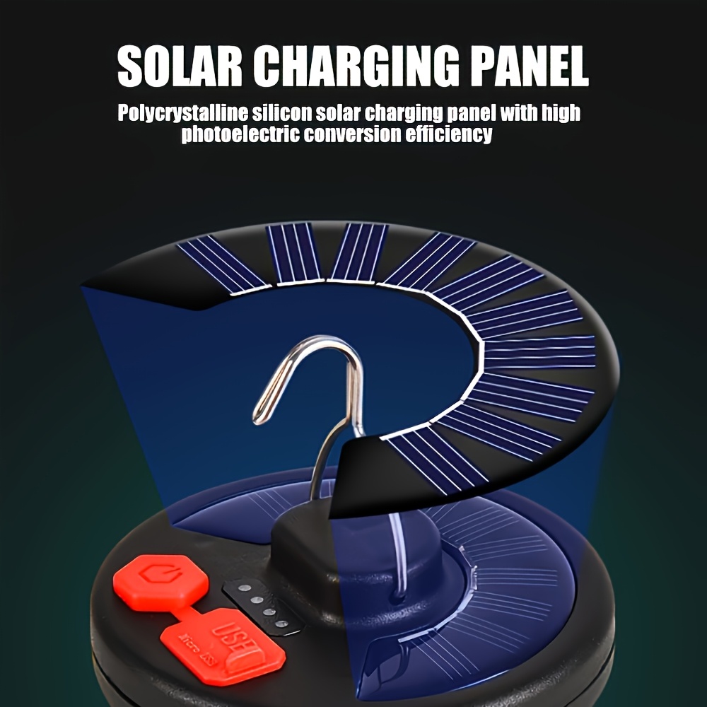 Solar Camping Lantern,Portable - Smart Garden Lamp avaliação e preço