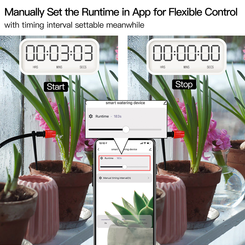 WiFi Tuya Smart Watering Machi - Smart Garden Irrigation System avaliação e preço