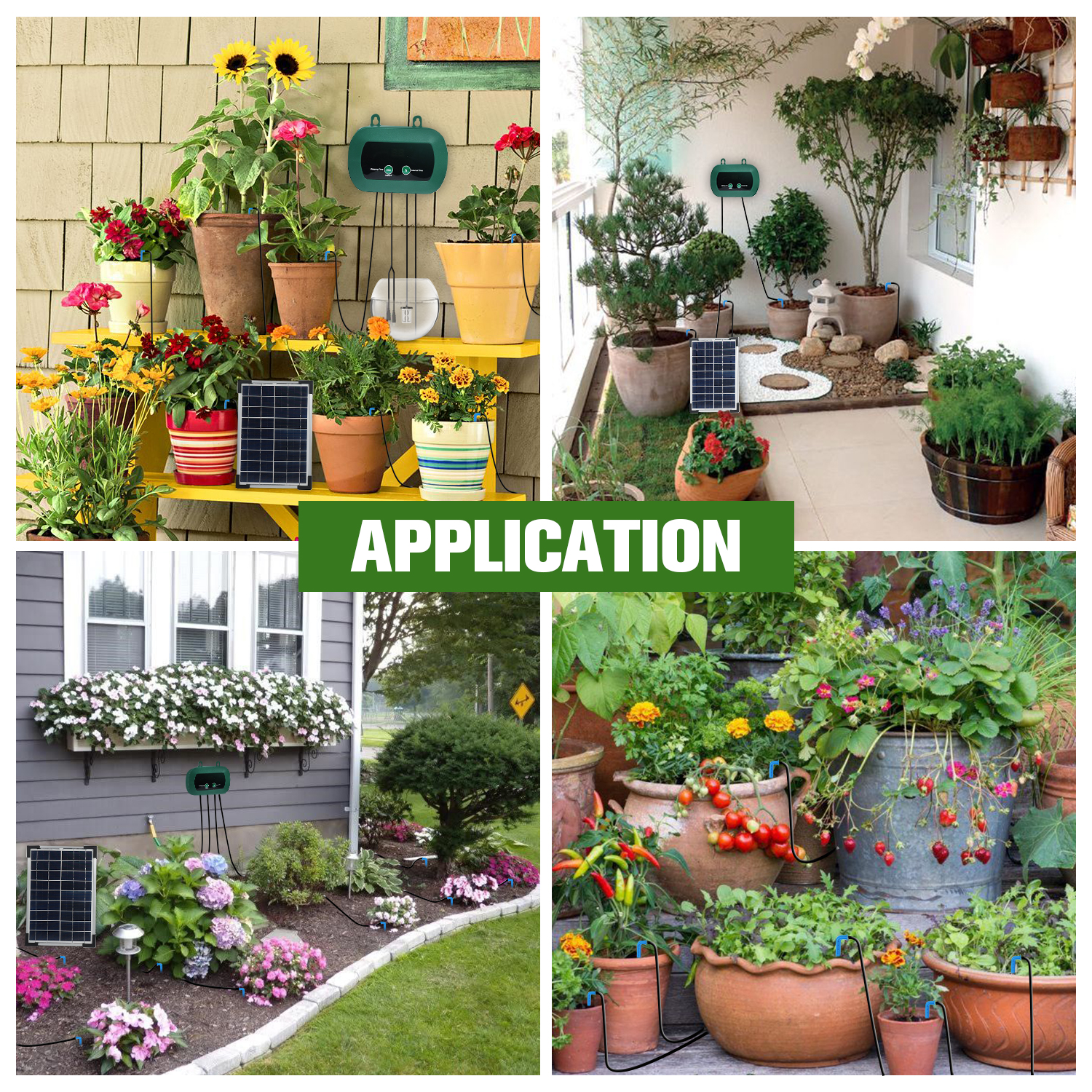 Solar Hydroponics Equipment  M - Smart Garden Irrigation System avaliação e preço