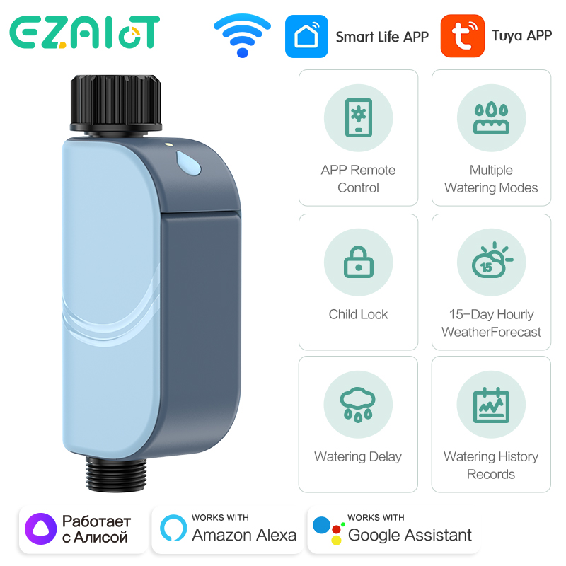 Smart Tuya WIFI Garden Waterin - Smart Garden Irrigation System avaliação e preço